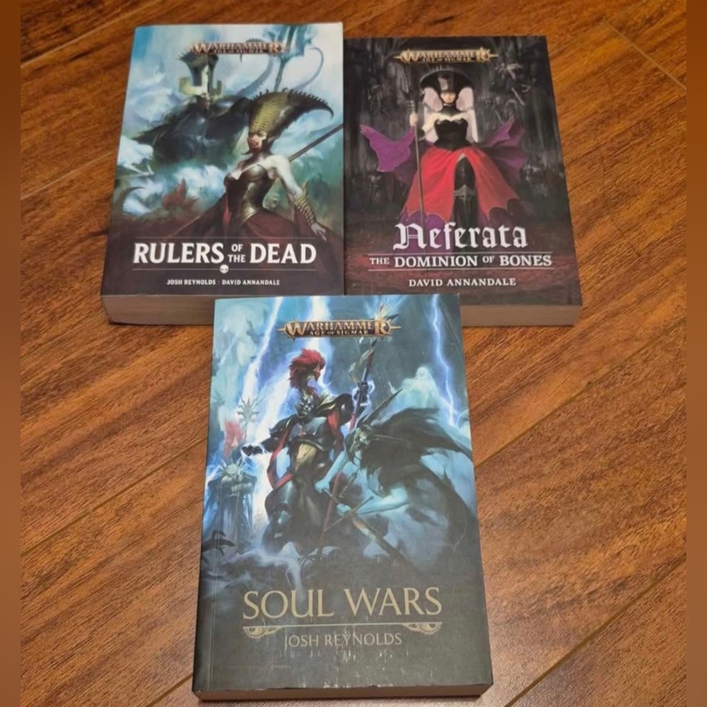 WARHAMMER Age of Sigmar Paperback Books Lot
